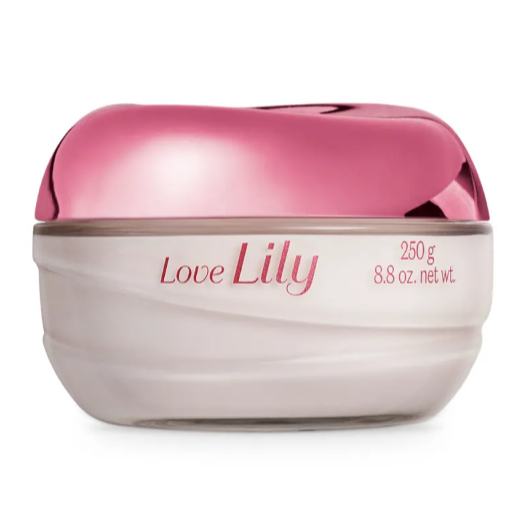 Creme Acetinado Desodorante Hidratante Corporal Love Lily 250g O Boticário Envio Imediato