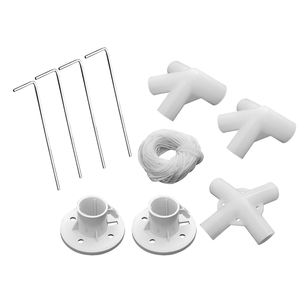 Kit reposiçao de peças ou conexões para gazebo tenda com medidas de 3,0m x 3,0 m base e topo MOR