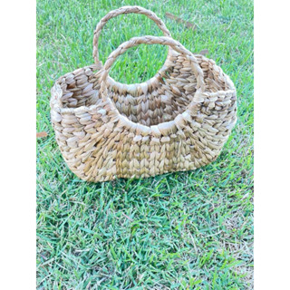 Bolsa de Palha de Taboa Meia Lua Pequena em Oferta na Shopee