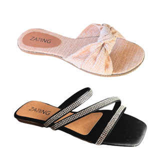 Kit com 2 pares de Rasteirinhas feminina, desconto para atacado, promoção verão em Oferta na Shopee