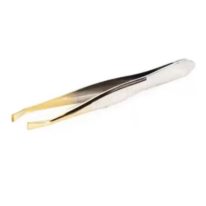 Pinça Para Sobrancelha Depilação Ponta Reta Banhada 9cm Edel Solingen 2241.303 Profissional