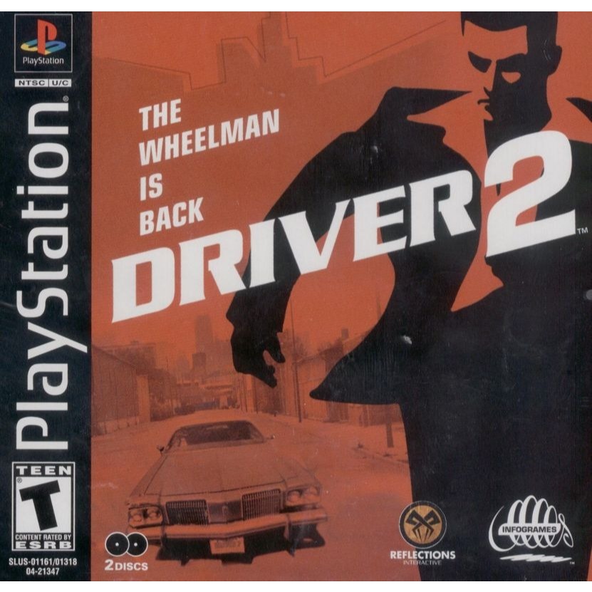 Driver 2 Back on the Streets - Ps1 Psone