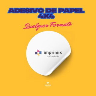 Adesivo Personalizado com Seu Logo 4x4cm | Qualquer Corte | Rótulos, Lembrancinhas e Embalagens em Oferta na Shopee