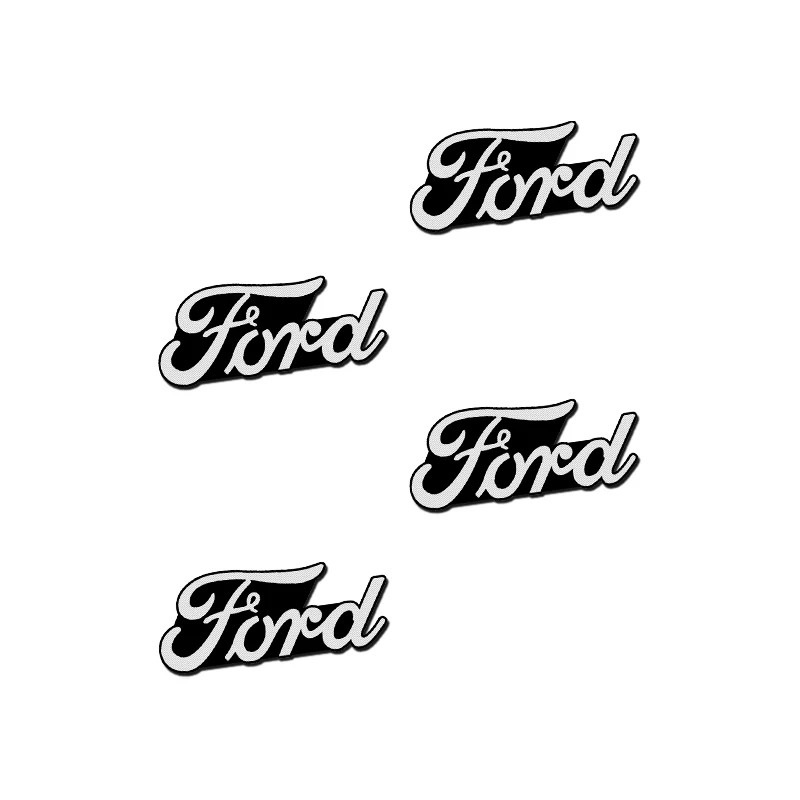 Emblema Ford (4un. ) caixa de som Alto Falante -  Ranger Maverick GT V8 Bronco Edge Landau