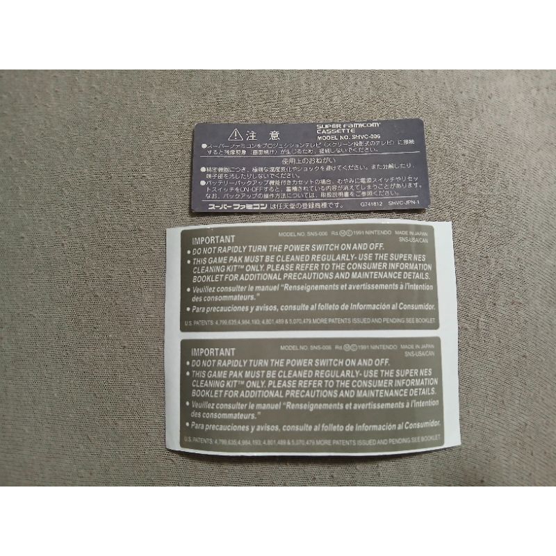 1 Label Traseira Japonesa+ 2 Americana Aproveite!