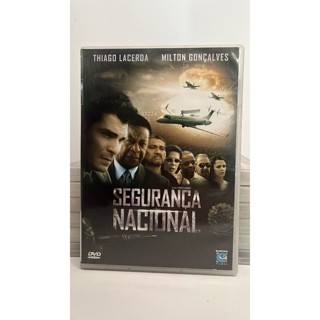 SEGURANÇA NACIONAL - Thiago Lacerda Milton Gonçalves - DVD - Original