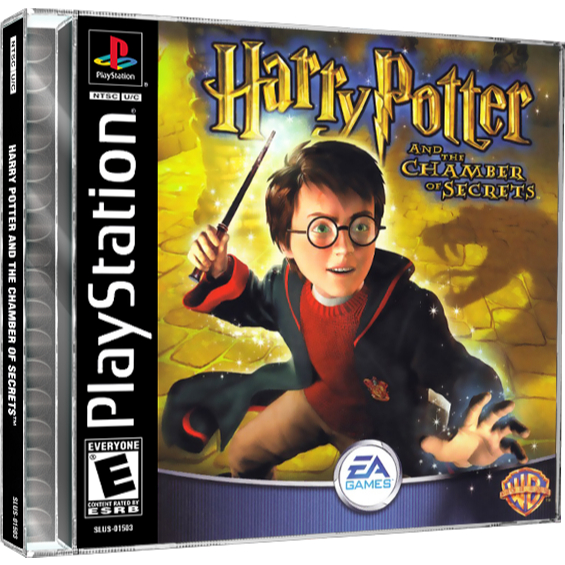 Jogo Ps1 Harry Potter and the Chamber of Secrets Câmara Secreta