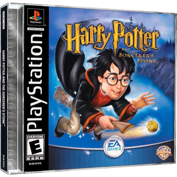 Jogo Ps1 Harry Potter and the Sorcerer's Stone Pedra Filosofal