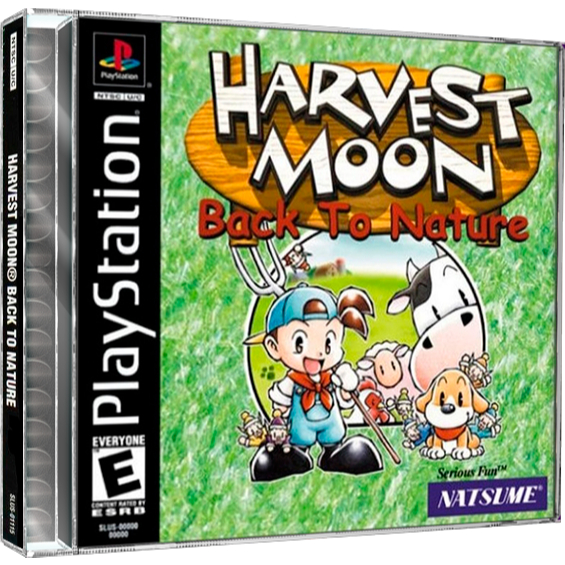 Jogo Ps1 Harvest Moon Back to Nature