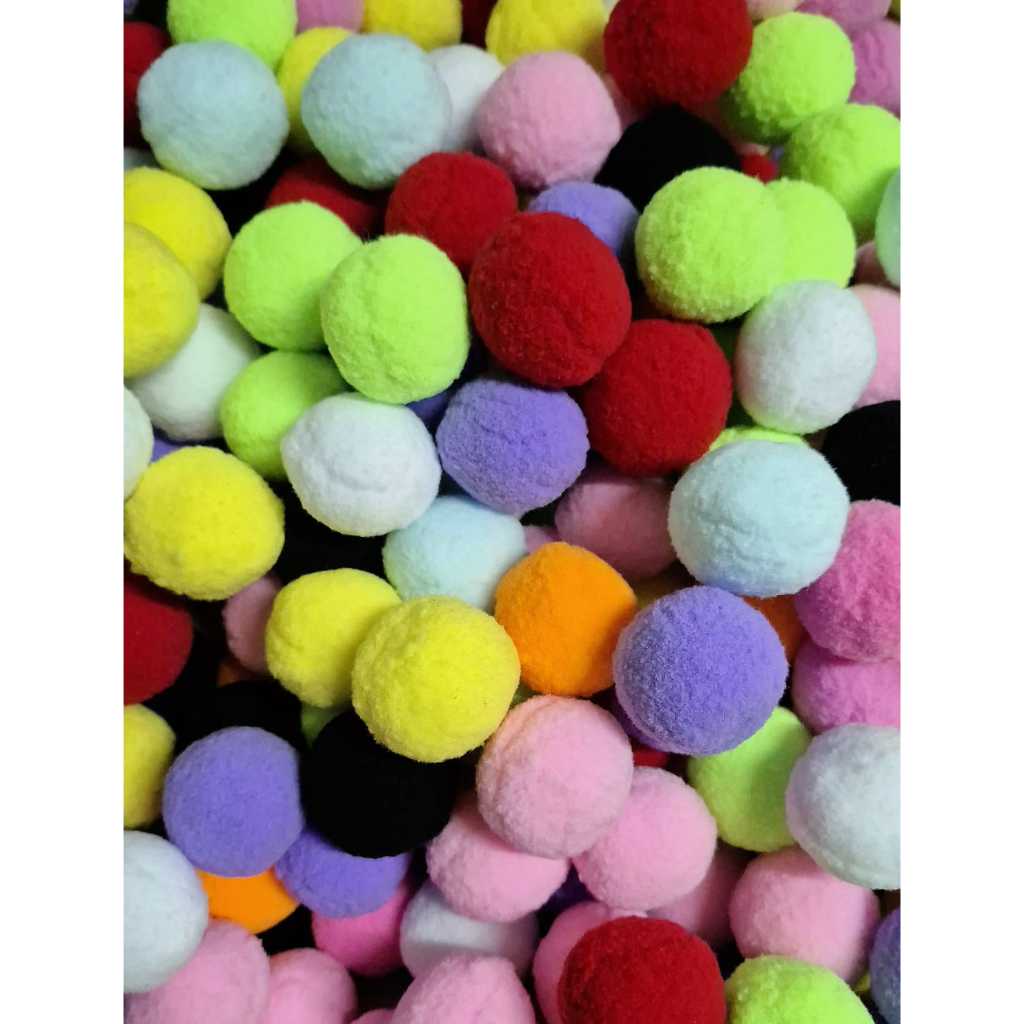 Pompom Bolinha 40mm - Com 10 Unidades — imagem 2 de 2