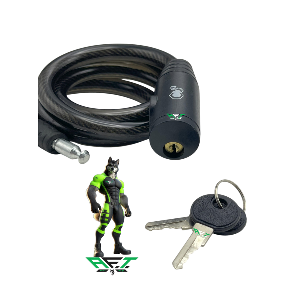 CADEADO ENCAPADO PARA BICICLETA, BIKE, MOTO, PORTÕES, ESTEPES DE CARRO. em Oferta na Shopee