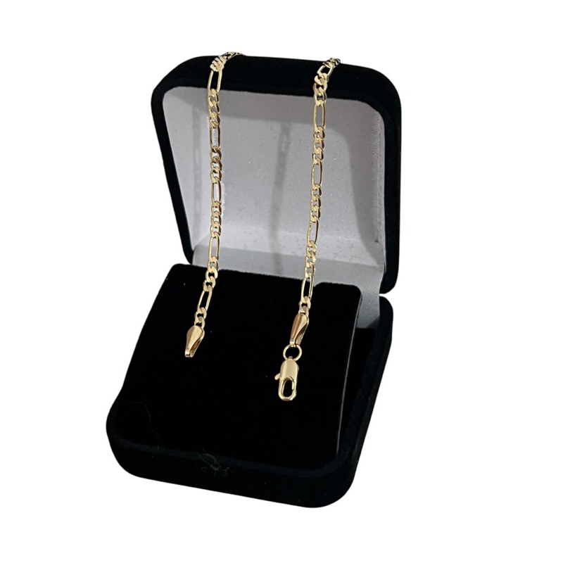 Pulseira 3x1 Banhada Ouro 18k 10 Milésimos 2mm 21cm em Oferta na Shopee