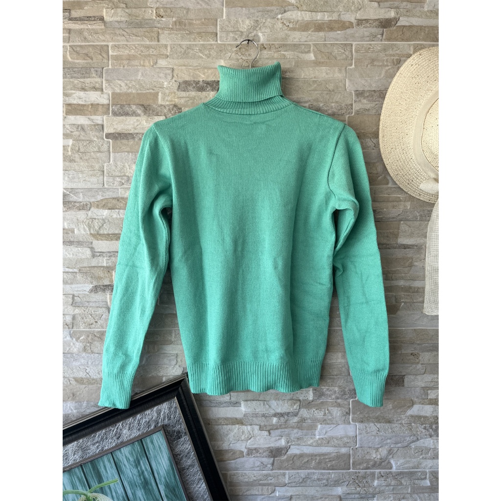 Blusas Feminina Cacharrel Gola Alta Com Elastano Basica Trico De Frio Inverno 2025