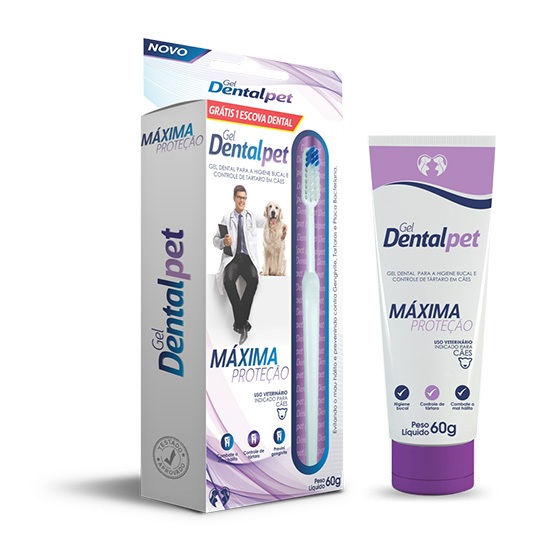 Dentalpet cães 60g  - vetzam