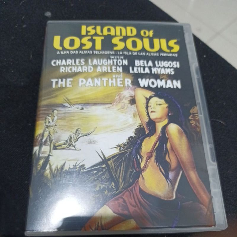 DVD A Ilha das Almas Selvagens - Raro