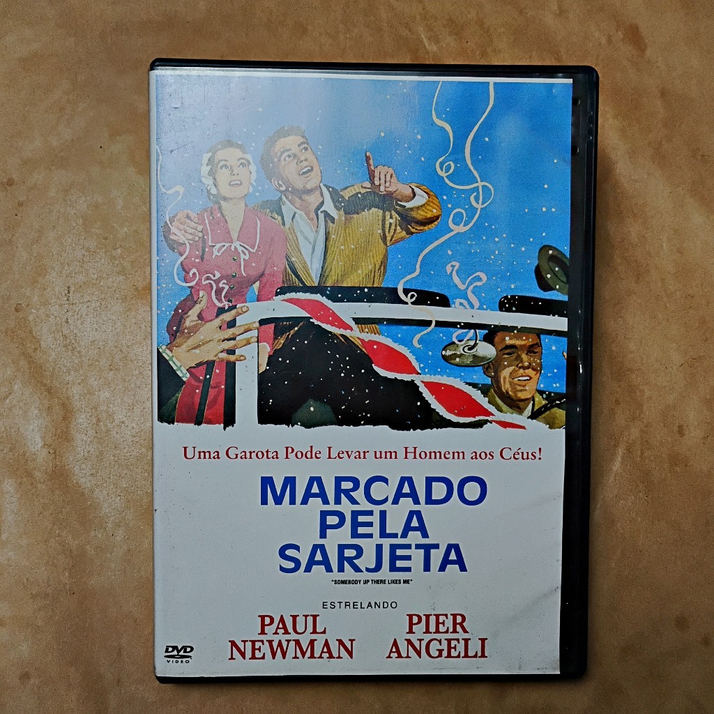 DVD - Marcado Pela Sarjeta (Somebody Up There Likes Me)