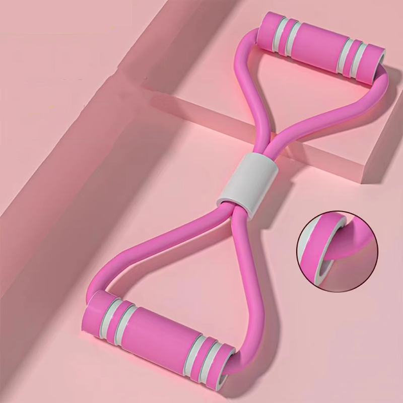 Elastico 8 Para Malhar Extensor Academia Treino Pilates Fit