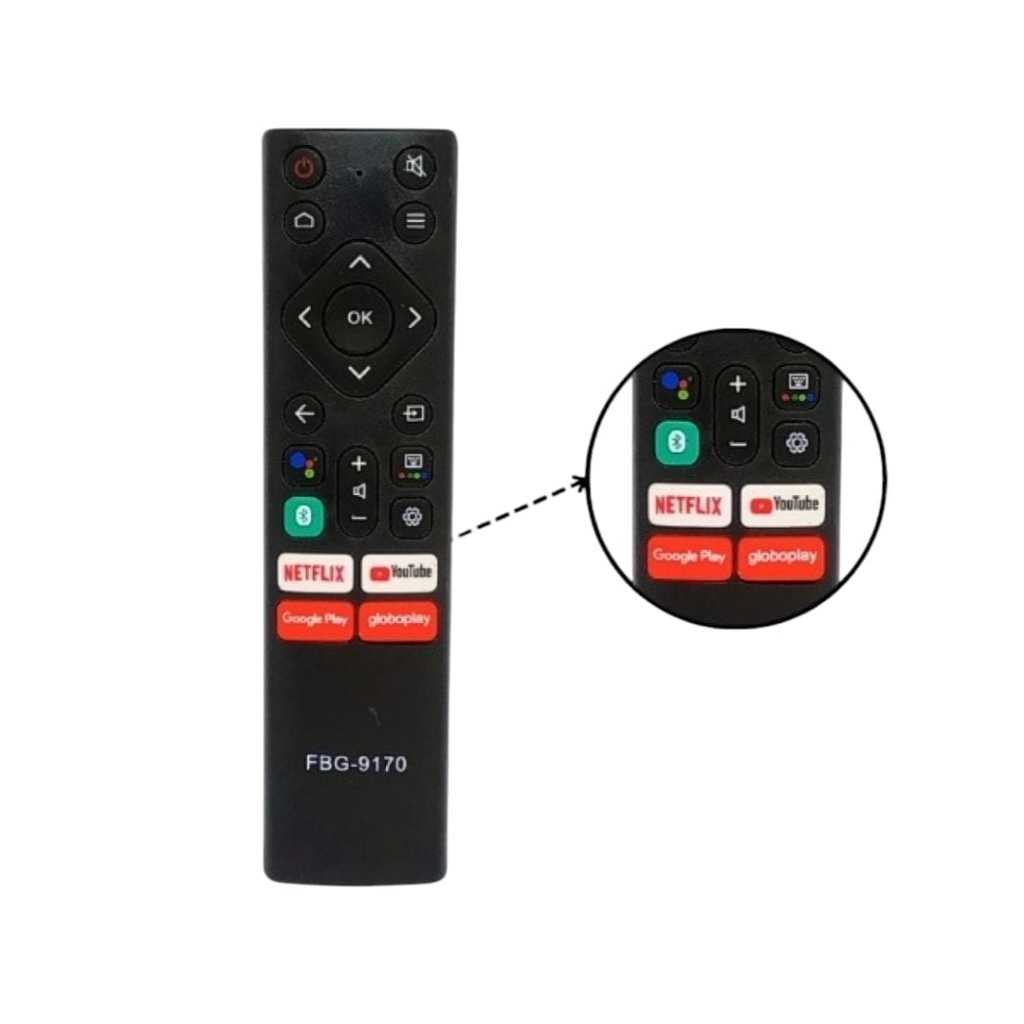 Controle Remoto Compatível Tv Panasonic Viera Led Smart TC-50HX550B TC-55HX550B FBG-9170