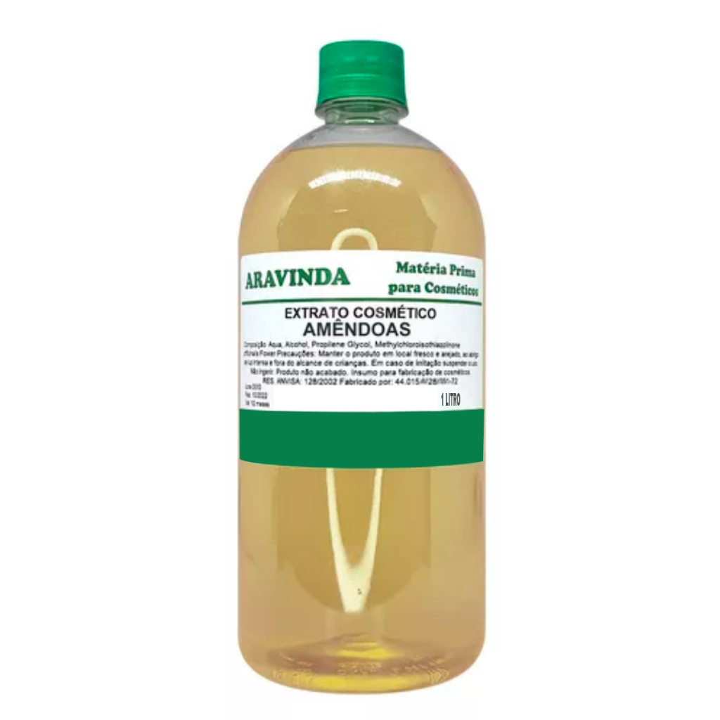 Hidratação Intensiva com Extrato Glicólico Amendoas Yantra Aravinda - 1L