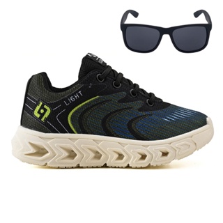 Tenis Infantil Meninos Original Basico Escolar Casual LIGHT+ Oculos em Oferta na Shopee