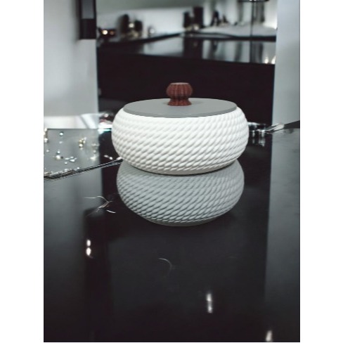 Mini Porta Joias Porta Treco 3D Moderno Organizadora Dupla Camadas