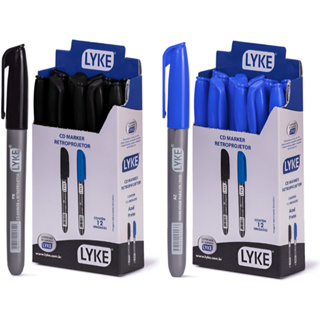 Kit 12 Canetinhas Caneta Marcador Retroprojetor Permanente em Oferta na Shopee