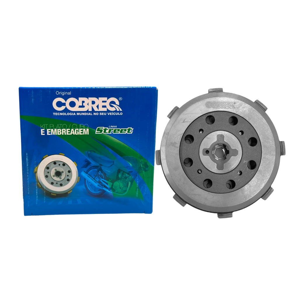 Kit Embreagem Ybr Xtz Factor 125  2008 2009 2010 2011 2012 2013 2014 2015 2016 2017 2018 Cobreq em Oferta na Shopee