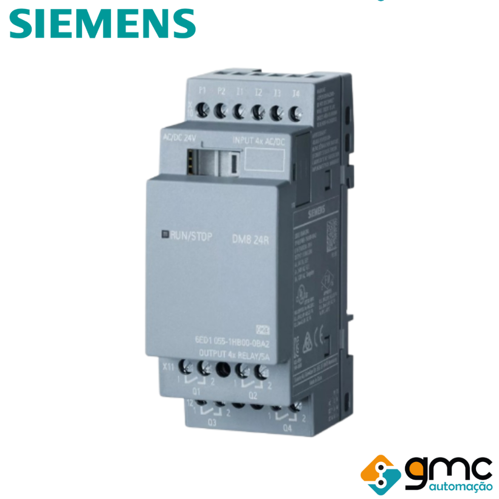 Módulo Expansão Logo Clp 24v 6ed1055-1hb00-0ba2 Siemens