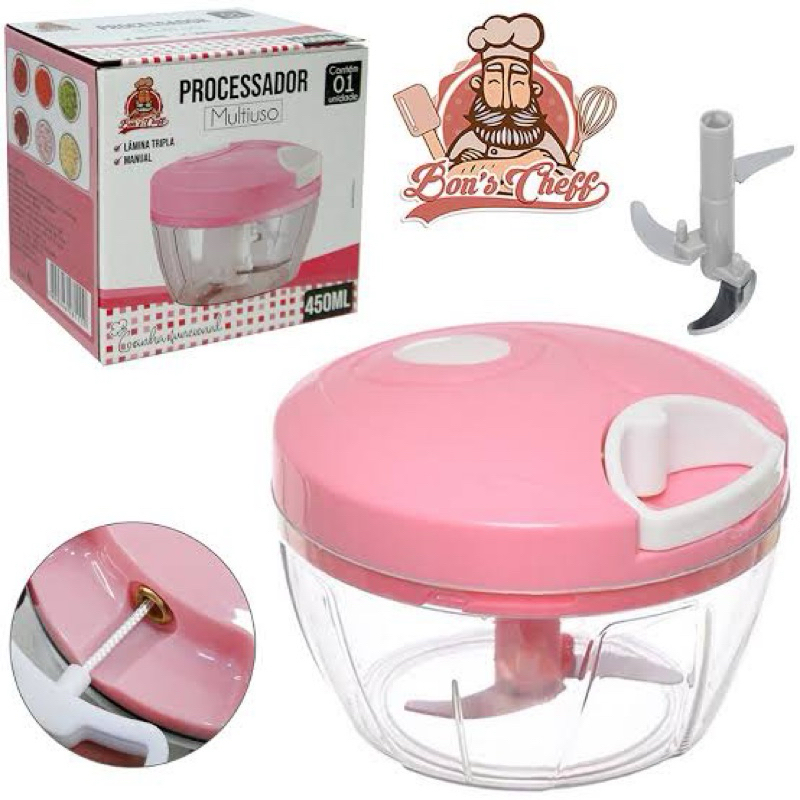 Processador Multiuso para alimentos 500ml