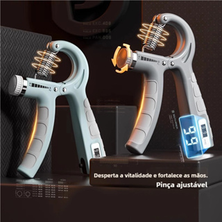Aderência de mão Hand grip 5-60KG Exercite a força do antebraço e dos dedos em Oferta na Shopee