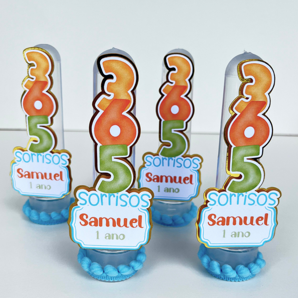 Aplique para Tubete 365 Sorrisos - Lembrancinha Personalizada para Festa Temática Infantil Lembrancinha Aniversário em Oferta na Shopee