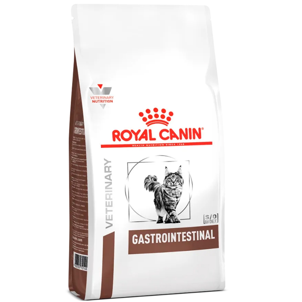 Ração Royal Canin Veterinary Diet Gastrointestinal Gatos com Doenças Intestinais 4 Kg em Oferta na Shopee