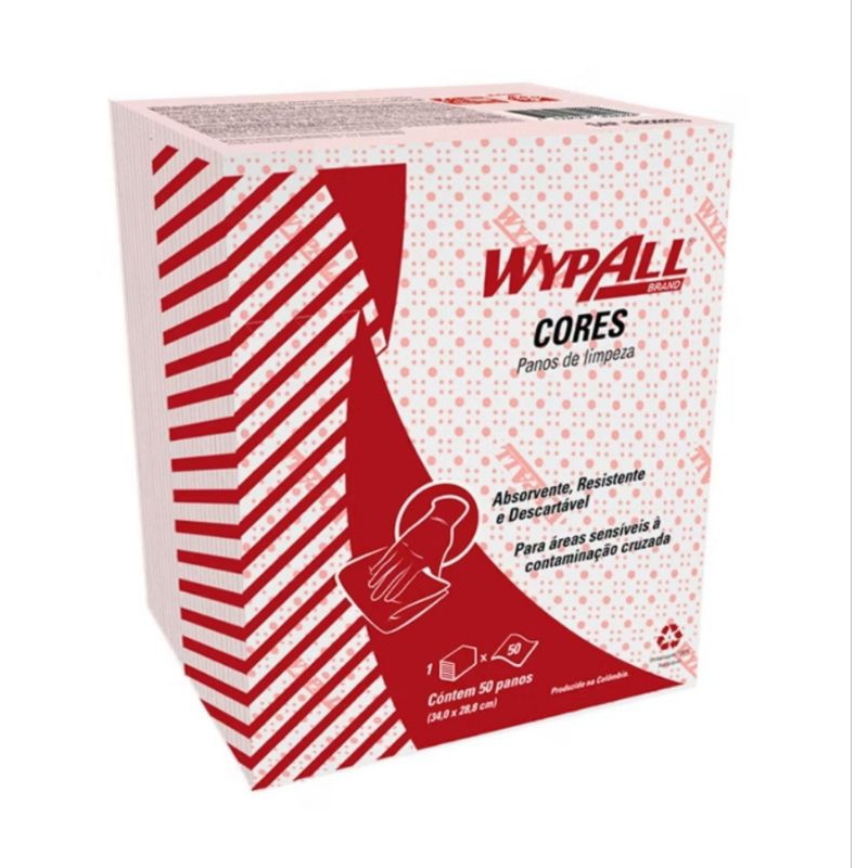 Pano Wypall  -  Alto poder de absorção ROSA