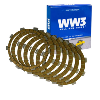 Kit Discos de Embreagem Ww3 Honda Cb 300r Xre 300 Nx400 (7 Discos) em Oferta na Shopee