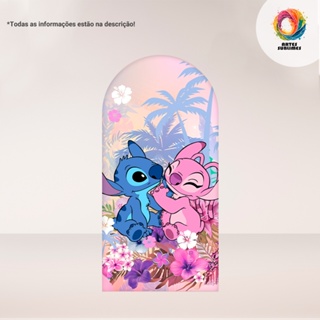 Painel Romano Face Única Stitch Tam Diversos C/ElásticoR7 em Oferta na Shopee