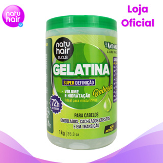 Gelatina Natuhair S.O.S - Babosa 1kg - Gelatina 1 kg em Oferta na Shopee