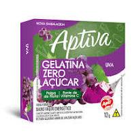 Kit 3 Gelatinas Apti Zero Limão , Morango Silvestre e Uva 12G
