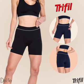 Bermuda Trifil Feminina Sem Costura Fitness para Academia Esportivo Legging Resistente Cintura Alta em Oferta na Shopee