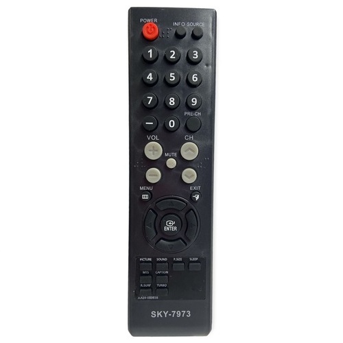 CR-2104 Controle Remoto Compatível TV Samsung Tv Slim Tubo Plasma AA59-00385B SKY-7973