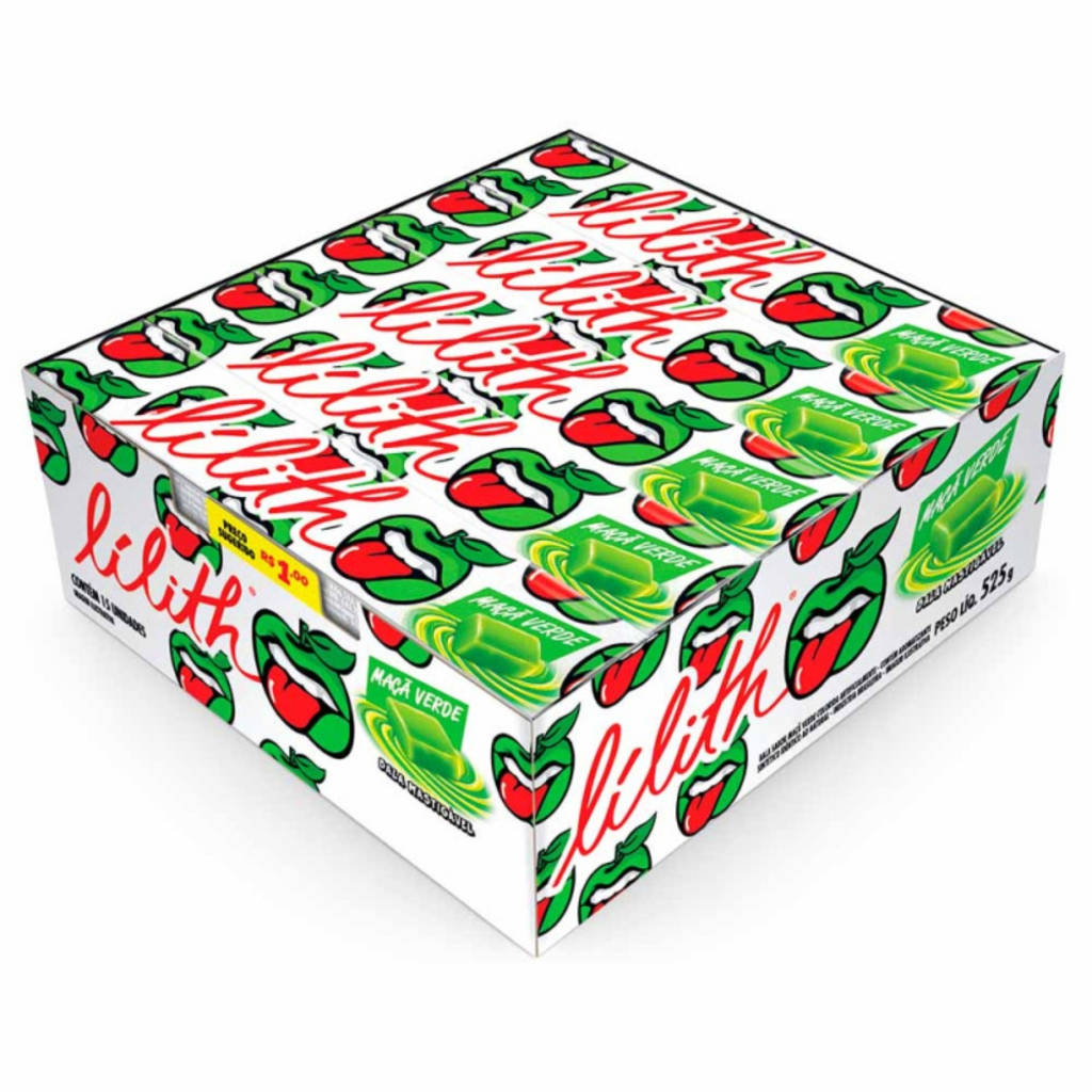 Balas Drops Mastigáveis Lilith Maçã Verde C/15 Unidades Cory em Oferta na Shopee