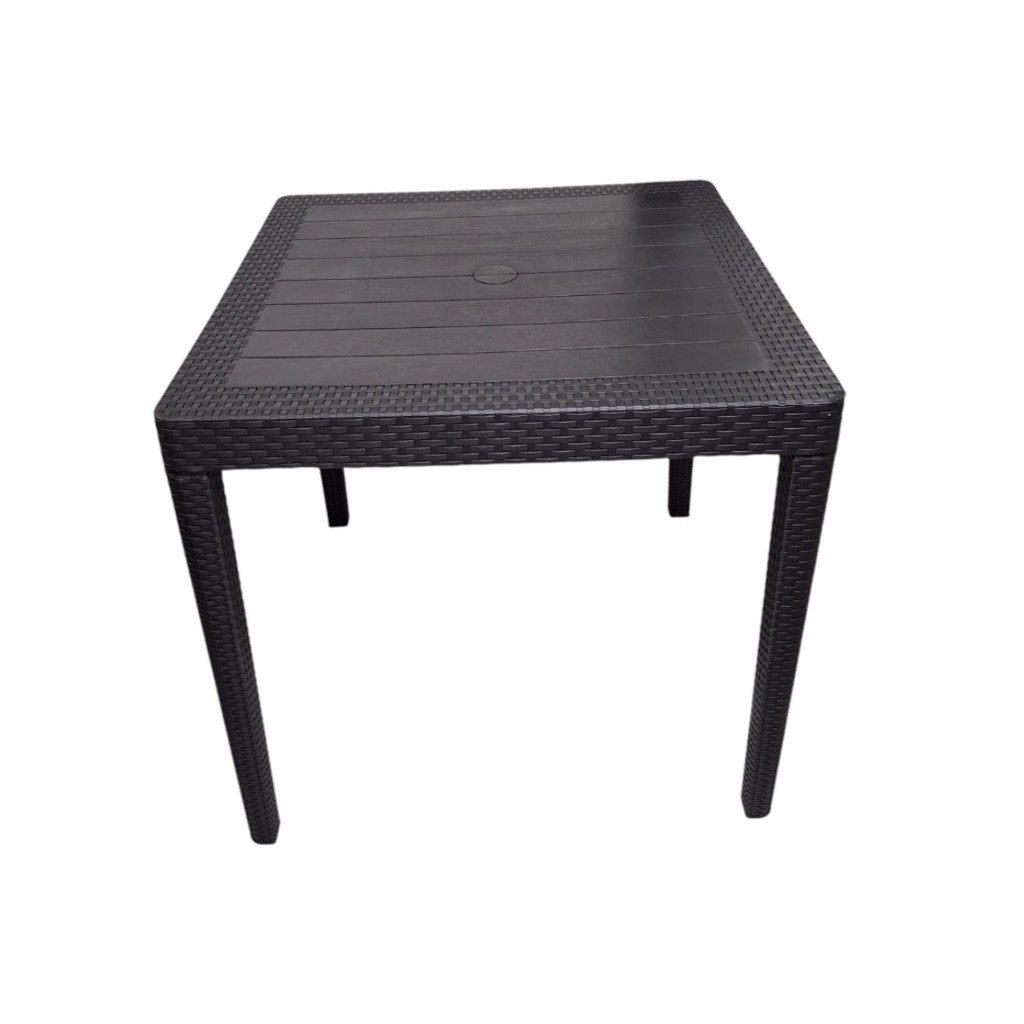 Mesa Alta Pé Móvel Plástico Quadrada Desmontável em Oferta na Shopee