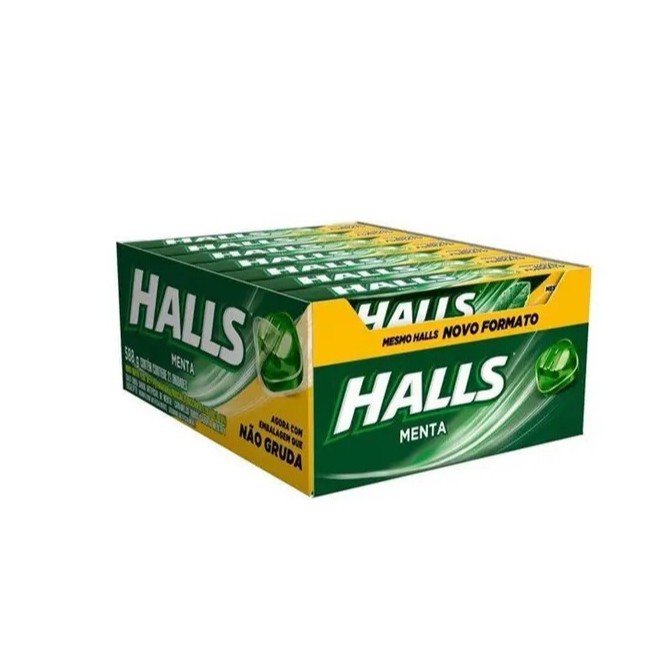 Drops Halls Menta 28gr C/21 - Adams