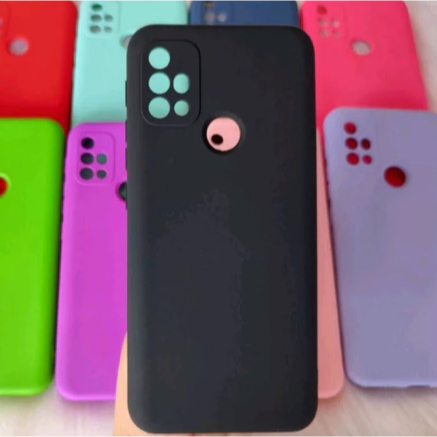 Kit Capa Aveludada + Película 3D ou Somente 1 Capa Para Motorola Moto G10 / G20 / G30 Case silicone