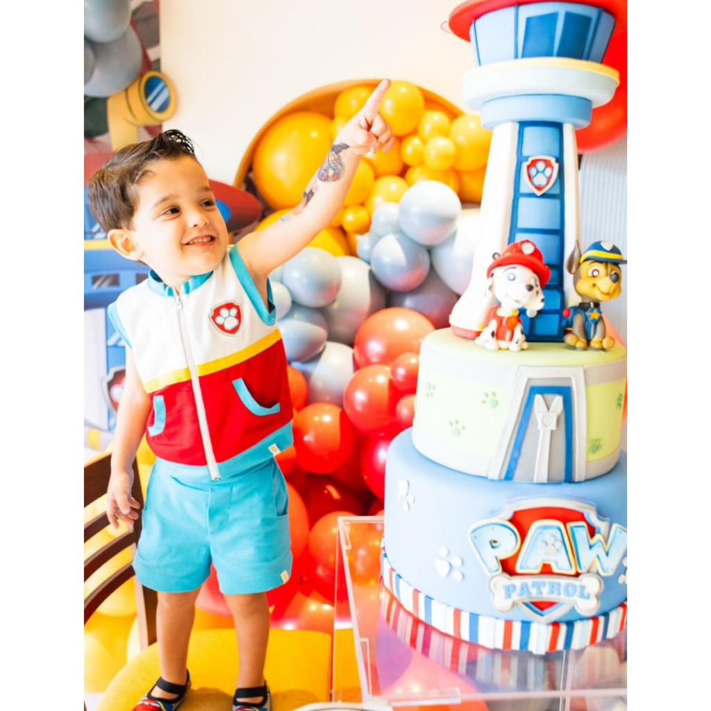 Fantasia Patrulha Canina Roupa Infantil Patrulha Canina Conjunto Ryder Patrulha Canina Fantasia