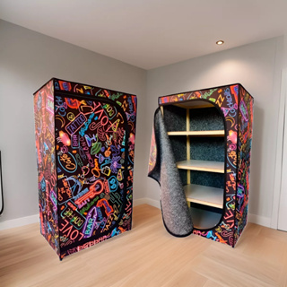 Sapateira Organizador Courino Madeira Quarto Zíper Bis Casal em Oferta na Shopee