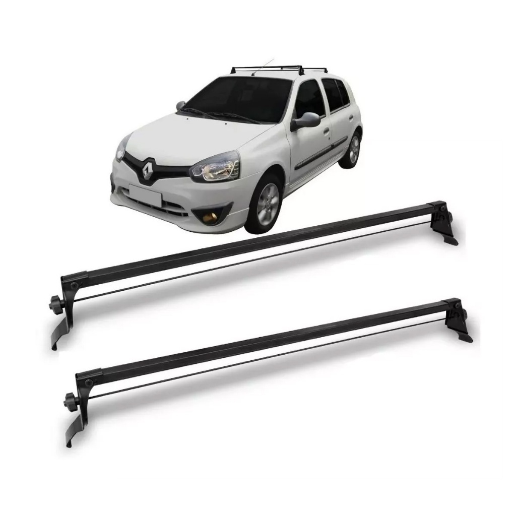 Rack De Teto Em Aco Renault Clio 4 Portas 2001 2002 2003 2004 2005 2006 2007 2008 2009 2010 2011 2012
