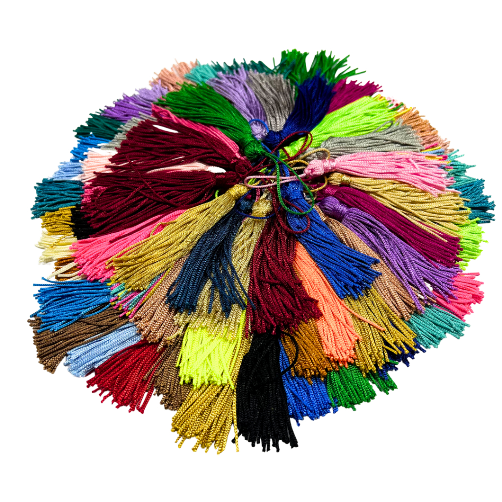 Franja Pingente Tassel De Seda - 7cm - 50pçs - Escolha A Cor PROMOÇÃO em Oferta na Shopee