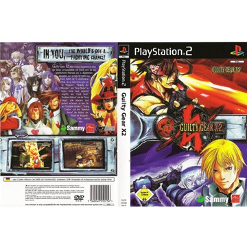 Ps2 Jogo Jogo Guilty Gear X2