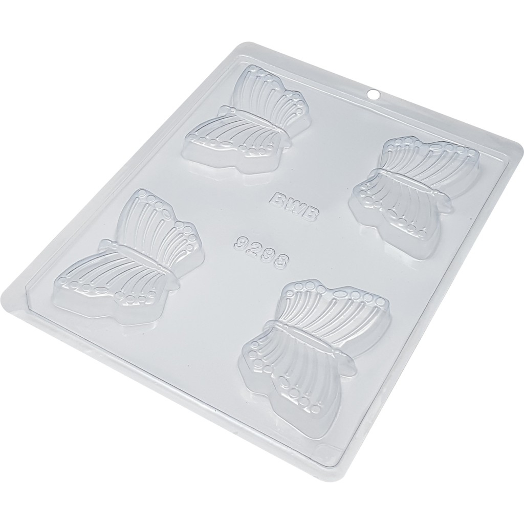 Forma Simples  Borboleta Media 9298 - (E7) em Acetato BWB Para Bombom e Doces de Chocolate Páscoa - Home & Living