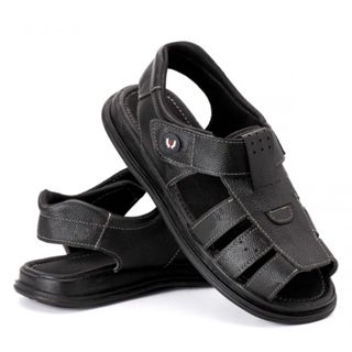 Sandália Ortopédica Masculina Antistress Modelo Franciscana Chinelo Masculino De Couro em Oferta na Shopee